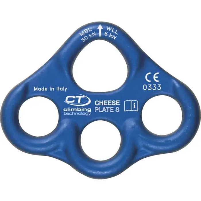 Nie przegap Płytka stanowiskowa CLIMBING TECHNOLOGY CHEESE PLATE SMALL BLUE