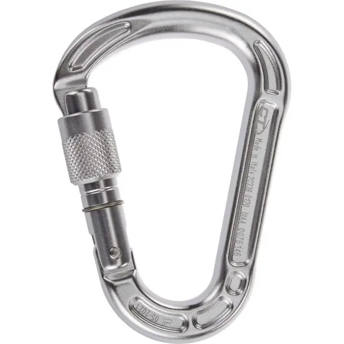 Karabinek CLIMBING TECHNOLOGY CONCEPT HMS SG SILVER Nowość
