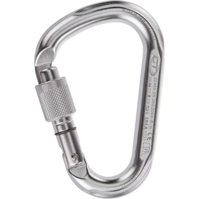 Karabinek CLIMBING TECHNOLOGY SNAPPY CF SG / SILVER Rabat