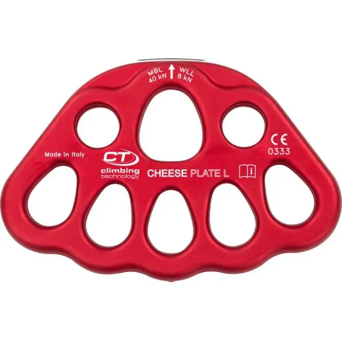 Zniżka Płytka stanowiskowa CLIMBING TECHNOLOGY CHEESE PLATE LARGE RED