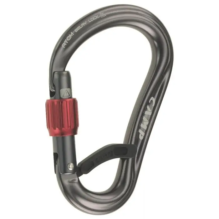 Karabinek CAMP HMS ATOM BELAY LOCK GUN METAL Oferta