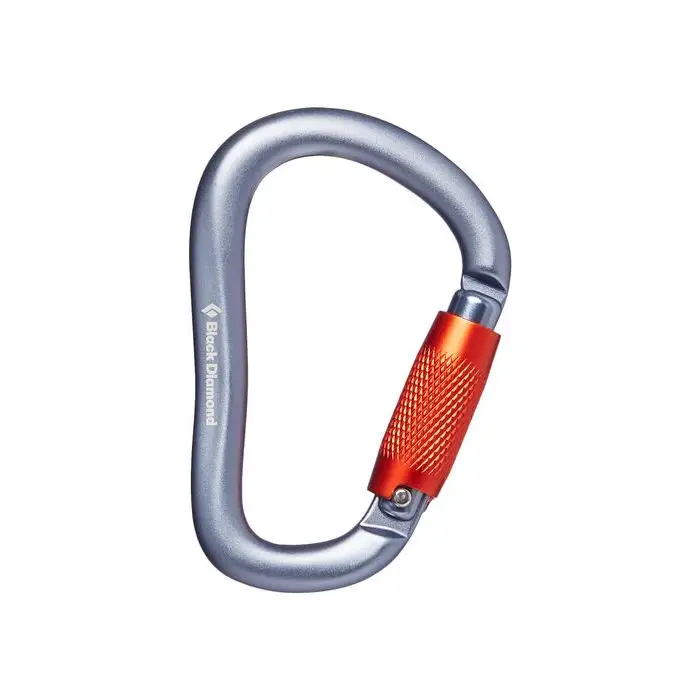 Karabinek BLACK DIAMOND ROCKLOCK TWISTLOCK GRAY Okazja