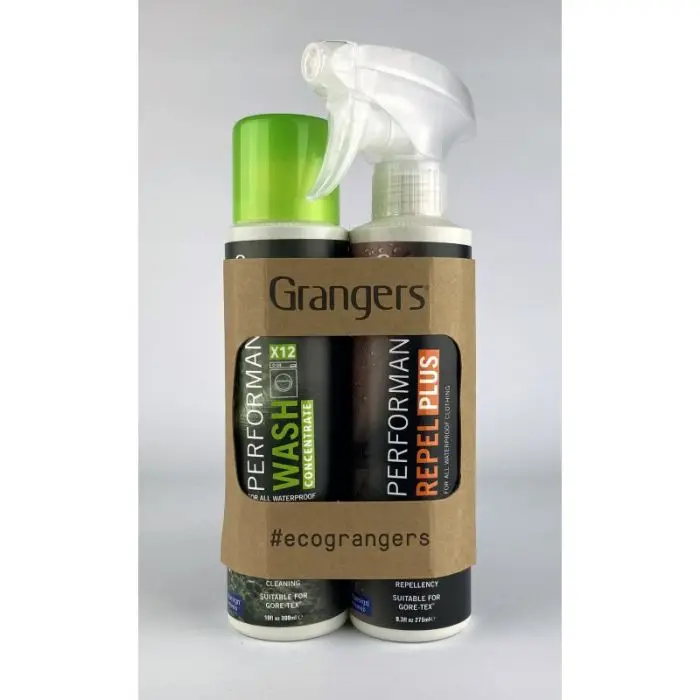 Zestaw do prania i impregnacji odzieży GRANGER'S PERFORMANACE WASH + PERFORMANCE REPEL PLUS Darmowy zwrot