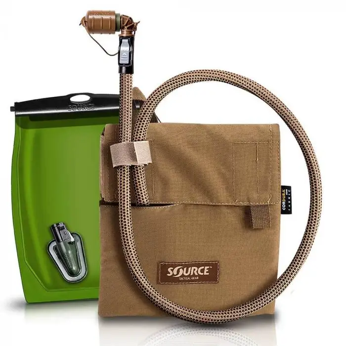 Cena promocyjna Bukłak z pokrowcem SOURCE TACTICAL GEAR KANGAROO 1L COYOTE