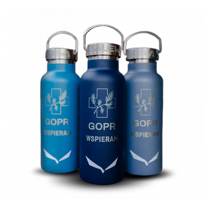 Butelka SALEWA VALSURA INSULATED 0,45L WSPIERAM GOPR Darmowy zwrot