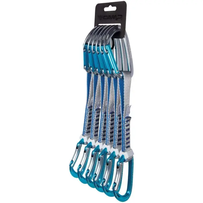Ekspresowa dostawa Zestaw ekspresów CAMP ORBIT KS 6 PACK 18CM GREY / BLUE / BLUE