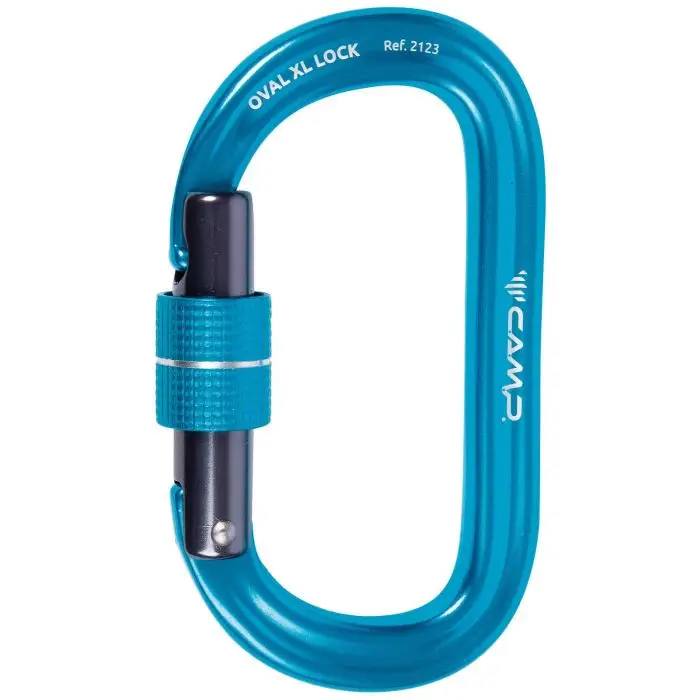 Do wyczerpania zapasów Karabinek CAMP OVAL XL LOCK BLUE