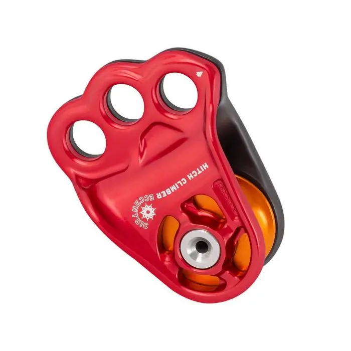 Bloczek DMM HITCH CLIMBER ECCENTRIC RED Oferta limitowana