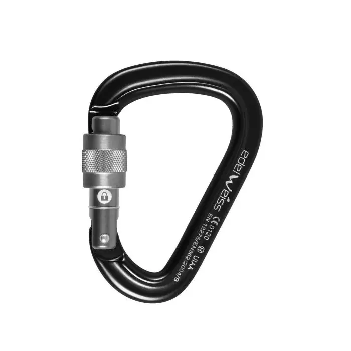 Okazja Karabinek EDELWEISS LINK BLACK