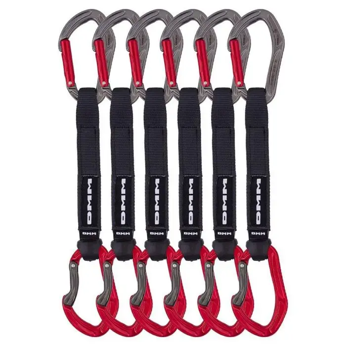 Zestaw ekspresów DMM ALPHA SPORT RED 18CM SET 6 Zniżka