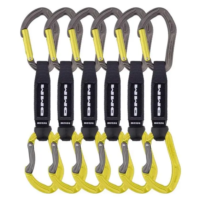 Do wyczerpania zapasów Zestaw ekspresów DMM ALPHA SPORT LIME 12CM SET 6