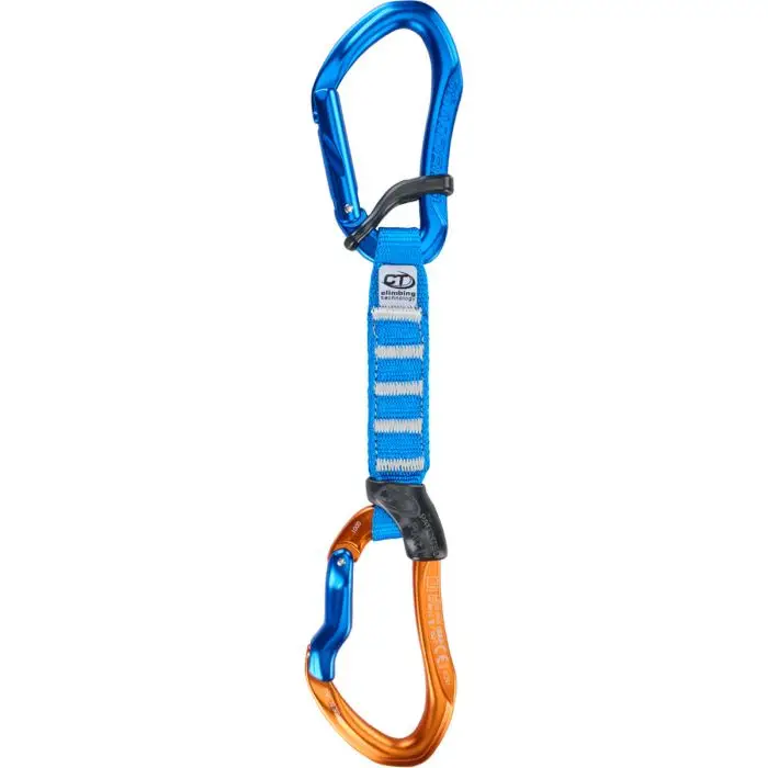 Zestaw ekspresów wspinaczkowych CLIMBING TECHNOLOGY MORFO SET UL PRO BLUE-ORANGE 12CM Nowość
