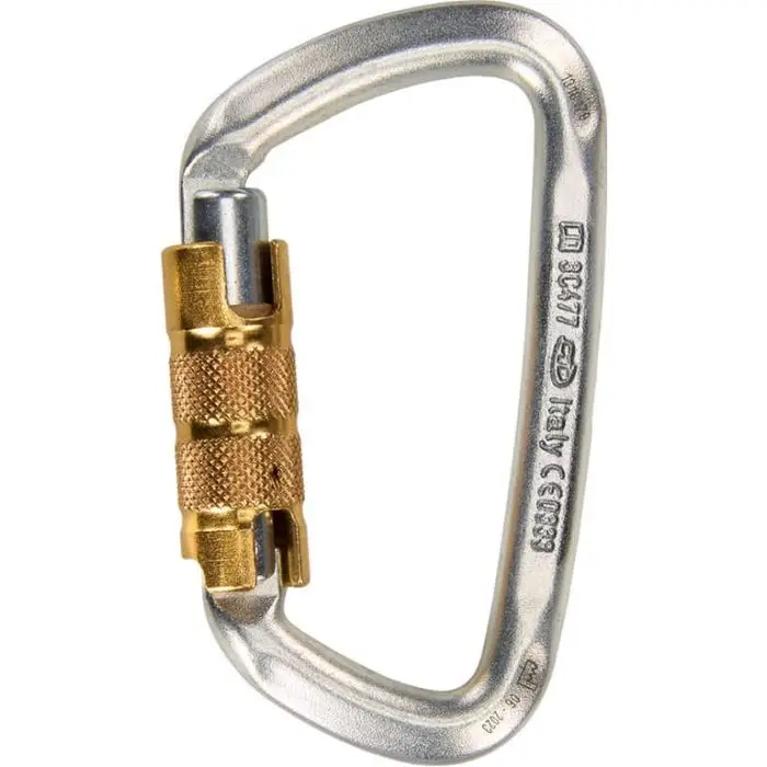 Karabinek CLIMBING TECHNOLOGY D-SHAPE S-STEEL TG Popularny