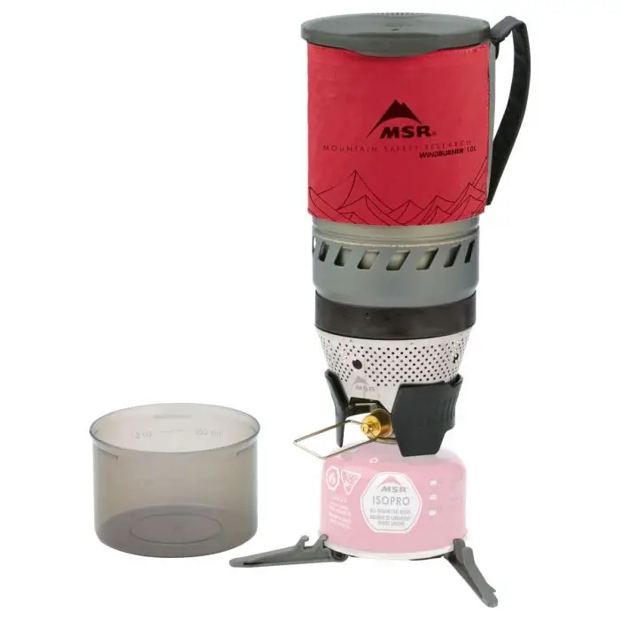 Hit cenowy Kuchenka MSR WINDBURNER PERSONAL STOVE SYSTEM 1.0L RED