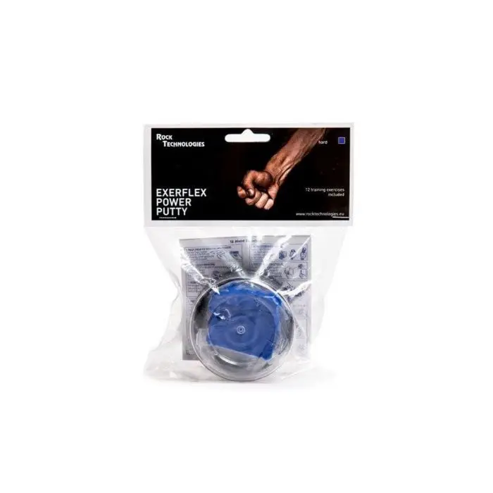 Łatwy zwrot Masa treningowa ROCK TECH EXERFLEX POWER PUTTY BLUE HARD