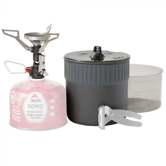 Kuchenka i naczynia MSR POCKETROCKET DELUXE MINI STOVE KIT Ekspresowa dostawa
