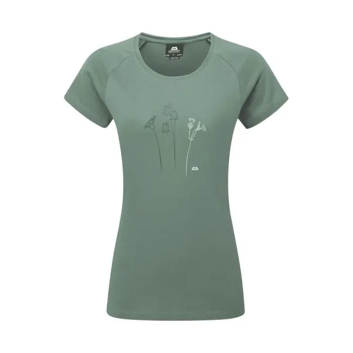 T-shirt damski MOUNTAIN EQUIPMENT FLOWER Rabat