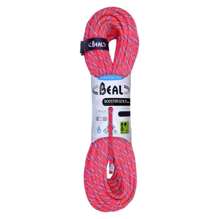 Lina pojedyncza BEAL BOOSTER III 9.7mm GOLDEN DRY ORANGE 50M Tani
