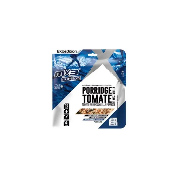 Żywność liofilizowana MX3 NUTRITION OWSIANKA Z POMIDORAMI I MOZARELLĄ 110G Wybór klientów
