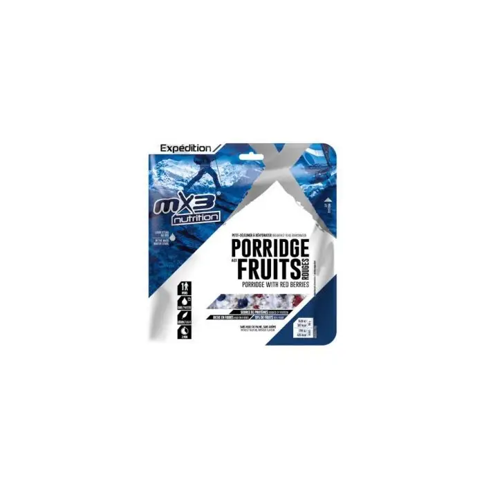 Żywność liofilizowana MX3 NUTRITION OWSIANKA Z CZERWONYMI OWOCAMI 110G Zamów teraz