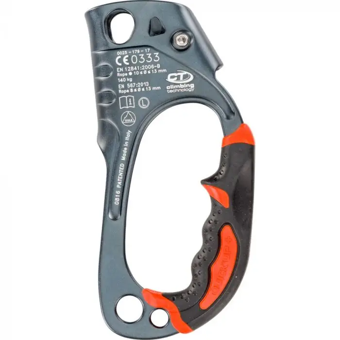 Wyprzedaż Przyrząd zaciskowy CLIMBING TECHNOLOGY QUICK-UP+ GREY / LEWY