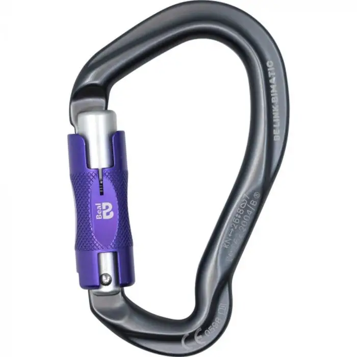 Szybka wysyłka Karabinek BEAL BE LINK BI MATIC MATT GREY