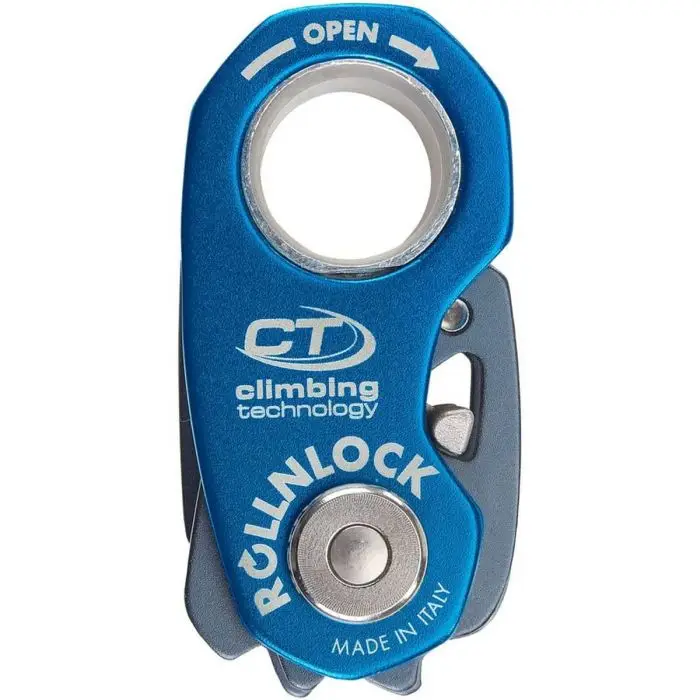 Ekspresowa dostawa Przyrząd zaciskowy SKYLOTEC / CLIMBING TECHNOLOGY ROLLNLOCK ELECTRIC BLUE