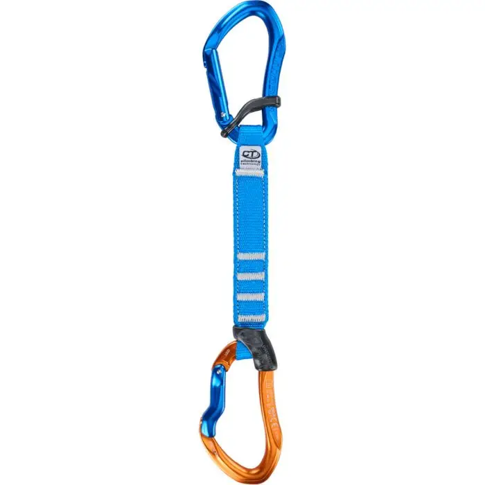 Ekspres wspinaczkowy SKYLOTEC / CLIMBING TECHNOLOGY MORFO SET UL PRO BLUE-ORANGE 17CM Hit cenowy