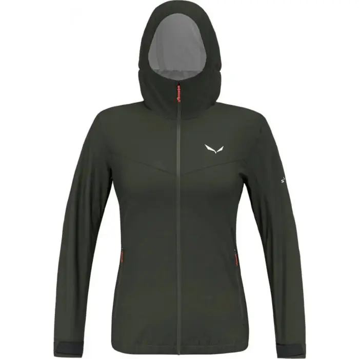 Kurtka damska SALEWA PUEZ 2.5L POWERTEX / DARK OLIVE Super okazja