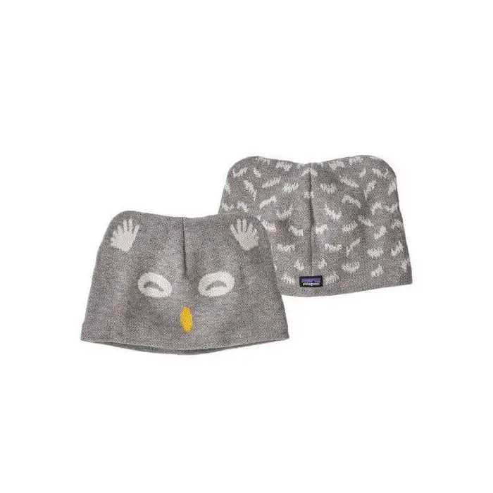 Łatwy zwrot Czapka dziecięca PATAGONIA BABAY ANIMAL FIRIENDS / DRIFTER GREY