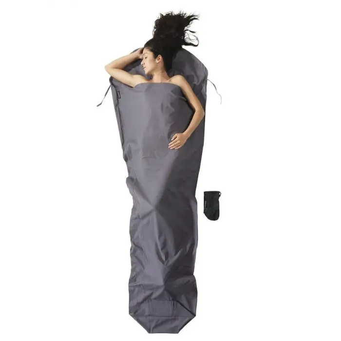 Wkładka do śpiwora COCOON LINER BAWEŁNA ELEPHANT GREY Tani