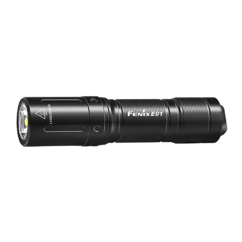 Nowy Latarka Taktyczna Ręczna E01 V2.0 100 lm Fenix Czarna