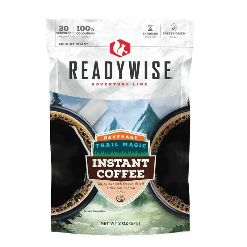 Żywność Liofilizowana ReadyWise 30 Porcji Kawy Arabica 57 g Hit sprzedaży