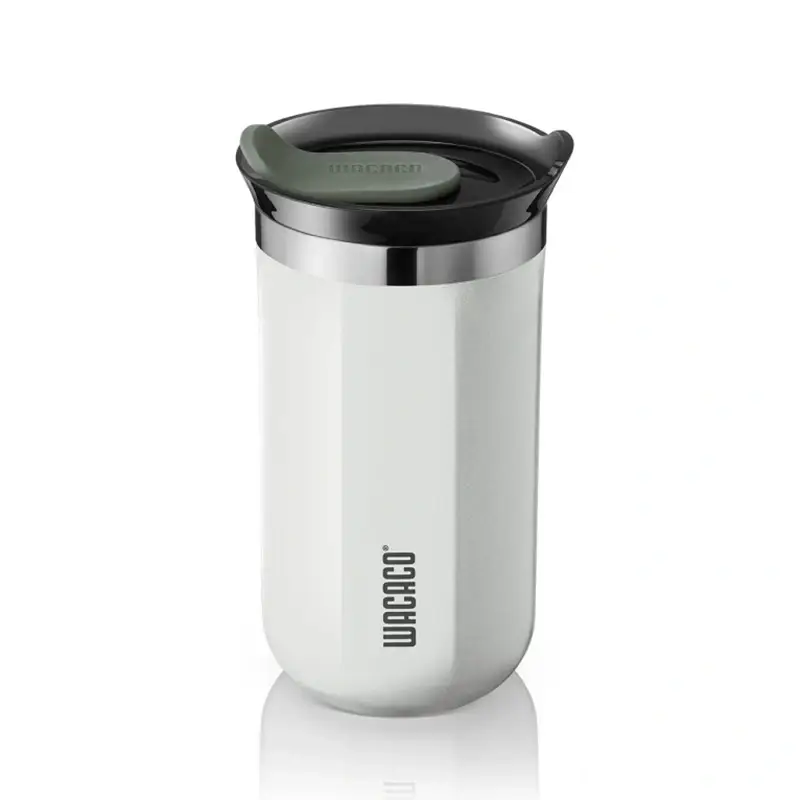 Kubek Termiczny Turystyczny Octaroma Lungo 300 ml Wacaco Ceramic White Nie przegap