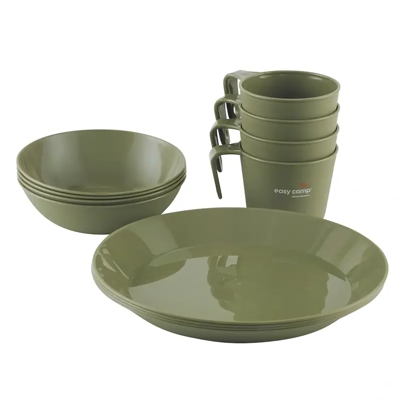 Nowość Zestaw Naczyń Turystycznych Moss 4 Easy Camp (680319)