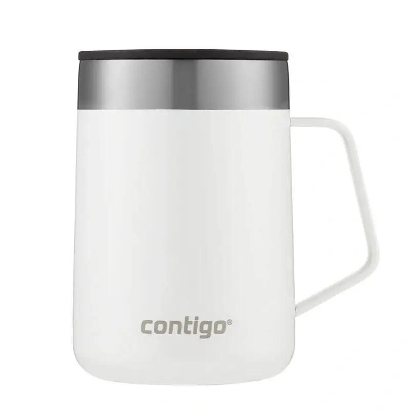 Kubek Termiczny Streeterville Z Pokrywą 420 ml Contigo Biały (2174672) Obniżka ceny