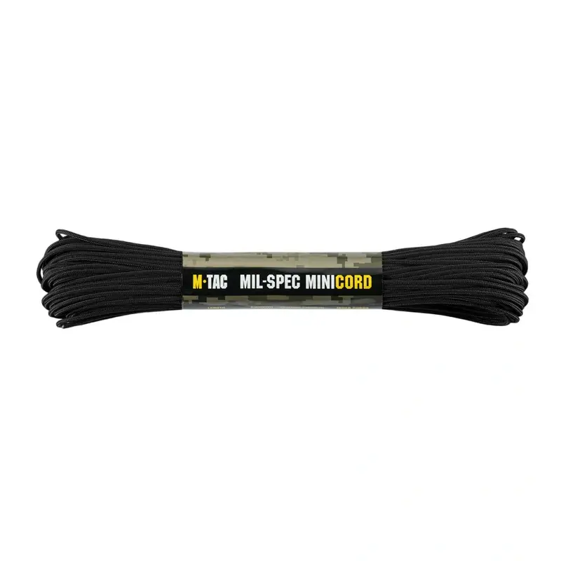 Linka Paracord Minicord Mil Spec 30 M M-Tac Black (10547102) Tylko dziś