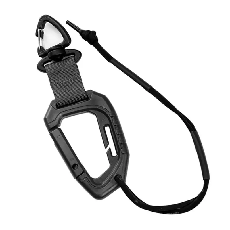 Karabinek Plastikowy Missiongear Mil-Tec Czarny (15915002) Wybór klientów