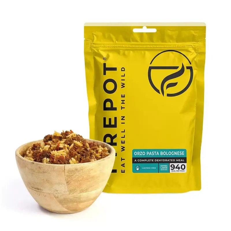 Danie Liofilizowane Orzo Bolognese XL 200g FIREPOT Wybór klientów