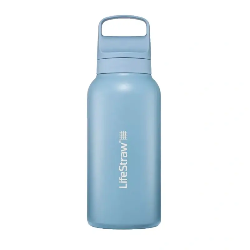 Zamów dziś Butelka Turystyczna Lifestraw Go 2.0 Steel Z Filtrem 1 L Icelandic Blue