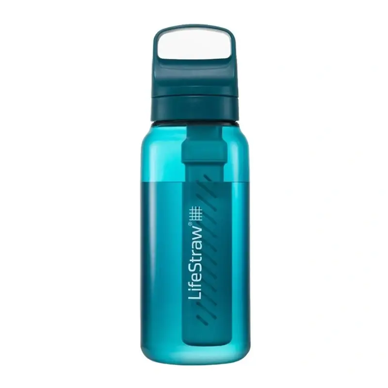 Butelka Z Filtrem 1l LifeStraw Go 2.0 Laguna Teal Łatwy zwrot