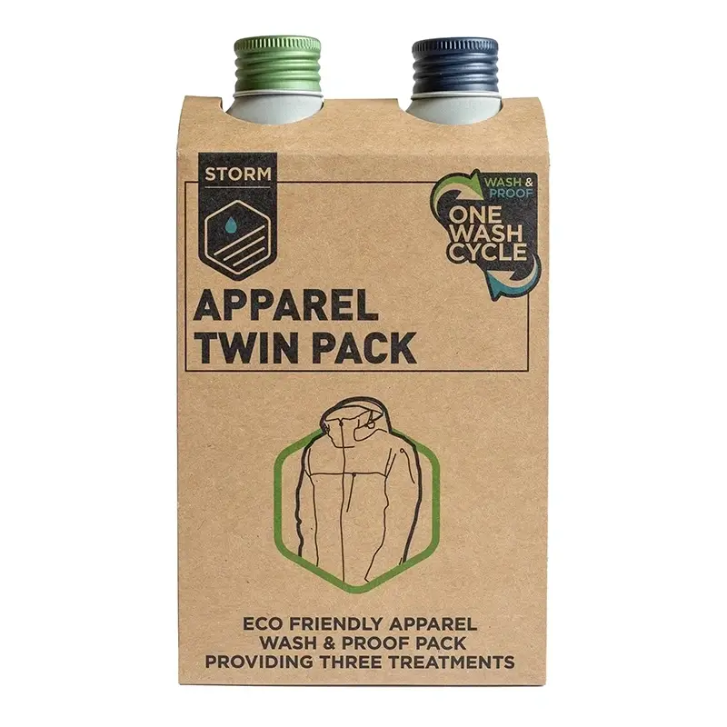Zestaw Impregant Do Odzieży Apparel Wash and Proof Twin Pack 225 ml Storm Wyjątkowa oferta