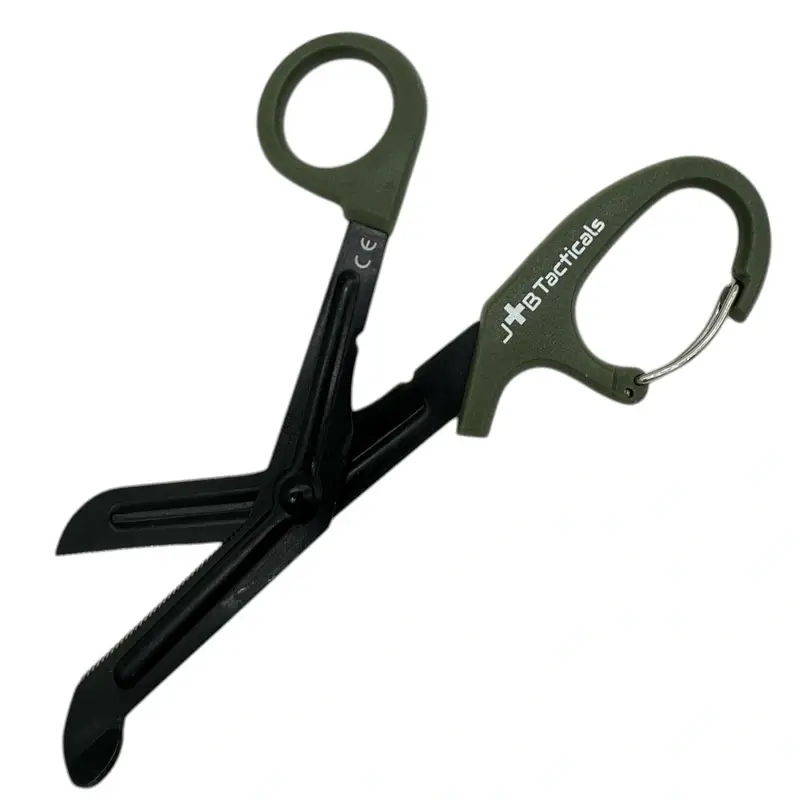 Nożyczki Taktyczne Wielofunkcyjne Medyczne 15cm JB Tacticals Zielone Oferta