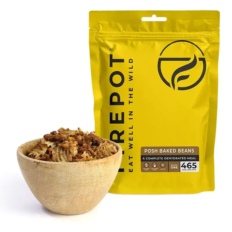 Danie Liofilizowane Wykwintna Zapiekana Fasola 135g FIREPOT Oferta limitowana