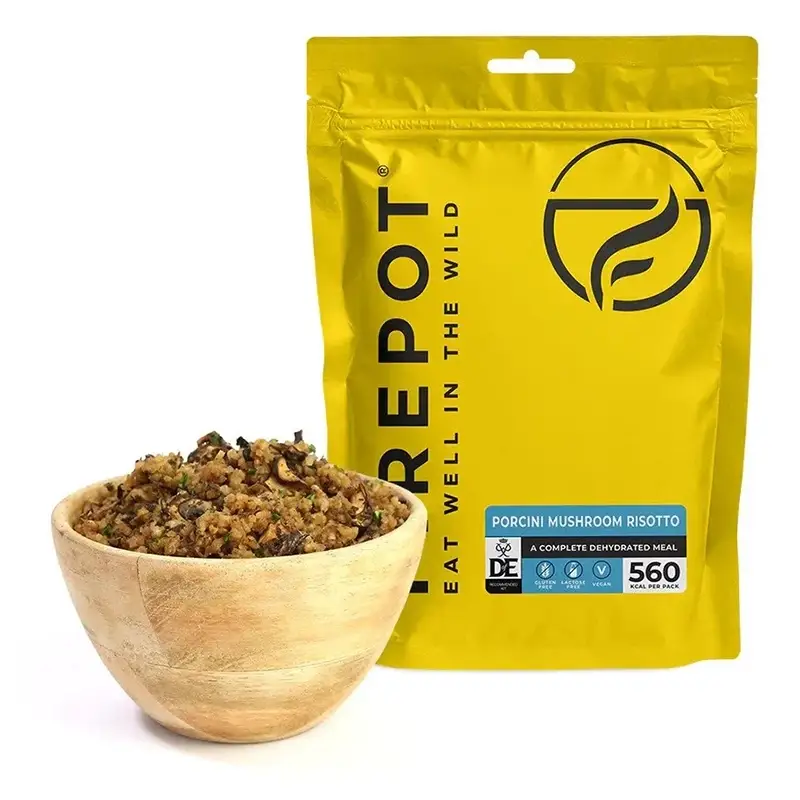 Do wyczerpania zapasów Danie Liofilizowane Risotto Borowikowe 135g FIREPOT