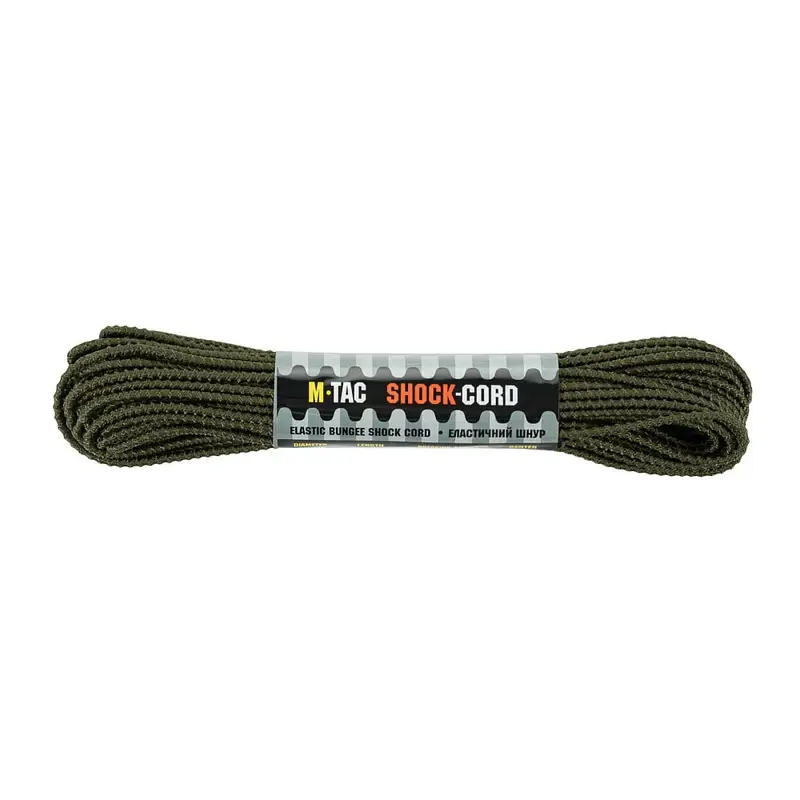 Hit sprzedaży Linka Paracord Shock-Cord 3 mm Dragon Skin 15m M-Tac Green (51581001)