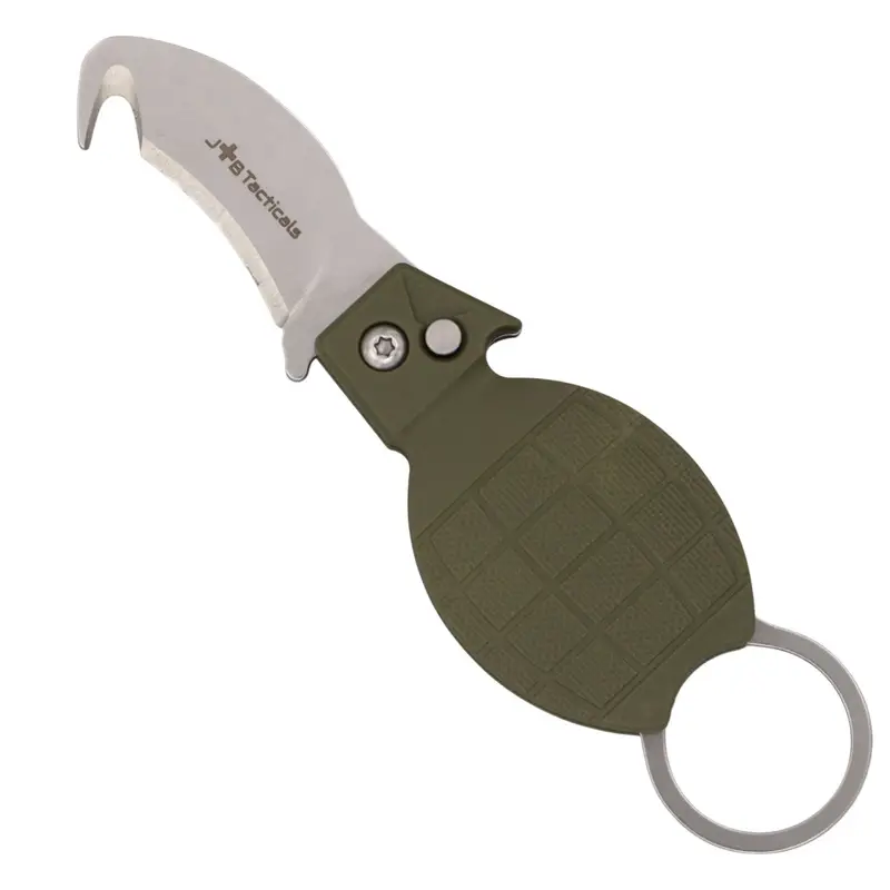 Nóż Taktyczny EDC JB-18 Granat JB Tacticals Zielony Ostatnia szansa