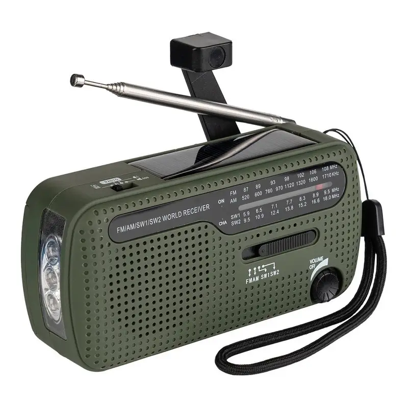 Wysoka jakość Radio Awaryjne Survival Fosco Olive (464601)