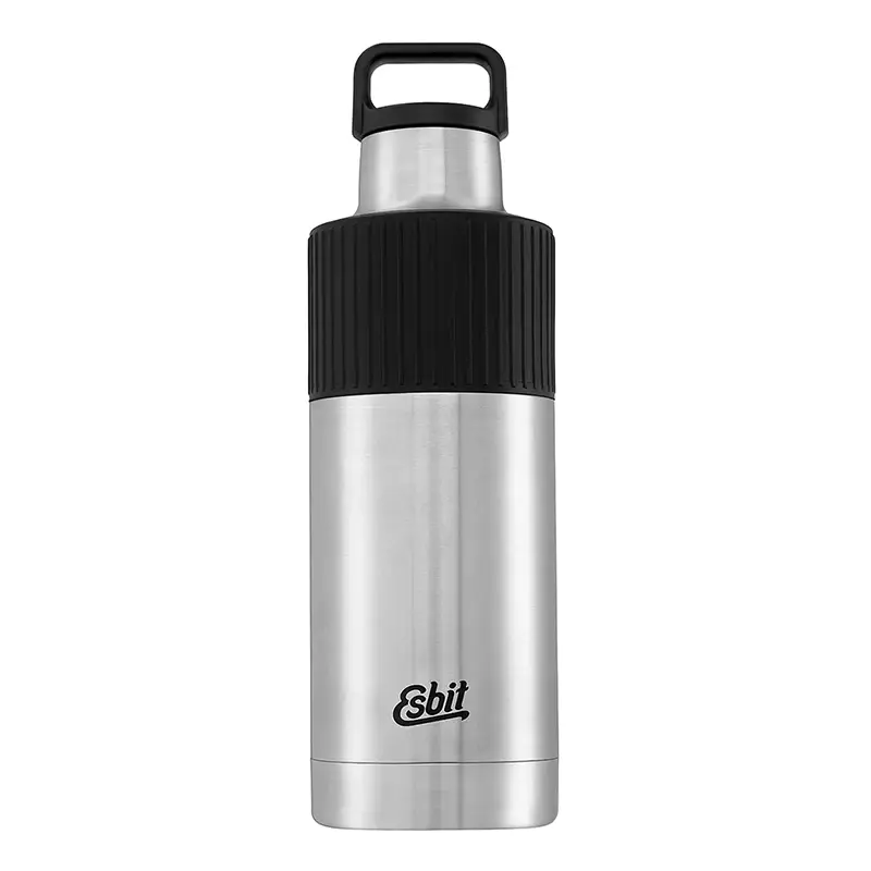Tani Butelka Termiczna Izolowana Sculptor Insulated Bottle With Sleeve 1000 ml Esbit Steel (IB1000SC-SL-S)