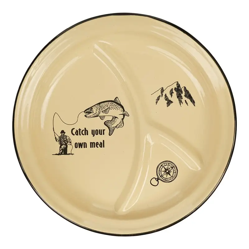 Szybka dostawa Talerz Emaliowany Catch Your Own Meal Fosco (311027)